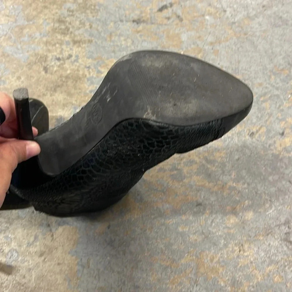 Michael Kors Stilletto Booties Leather upper Snakeskin - Picture 4 of 6